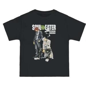 Black Soul Eater X Sushi Dkbko Anime Promo Tee